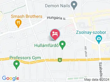 Grey Suites Apartman Pécs a térképen