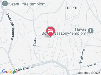 Hatház Apartman Pécs a térképen