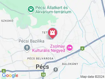 Havas Boldogasszony-templom Pécs Pécs a térképen