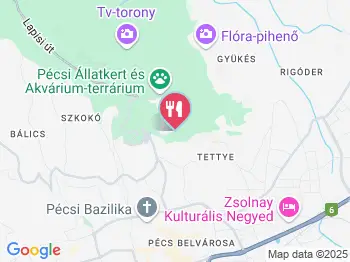 Art & Fit Hotel Kikelet**** - Panoráma Étterem Pécs a térképen