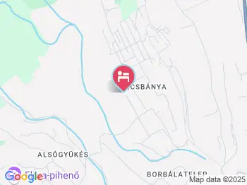 Hotel Mediterrán Pécs a térképen