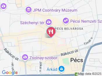 Hrabal Étterem & Söröző Pécs a térképen