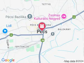 Imagine Pécs Pécs a térképen
