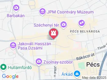 Janus Pannonius Múzeum - Csontváry Múzeum Pécs a térképen