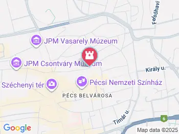 Janus Pannonius Múzeum - Schaár Erzsébet: Utca Pécs a térképen