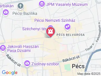 Janus Pannonius Múzeum - Zsolnay Kerámia Kiállítás Pécs a térképen