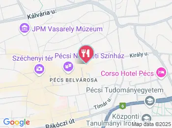 Király21 Beerhouse & Grill Pécs a térképen