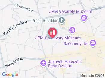 Kisház Kávézó Pécs a térképen