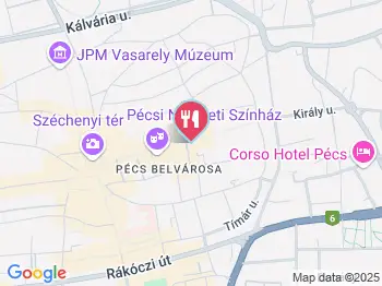 Made in Pécs Café Pécs a térképen