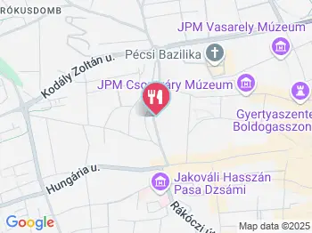 Maestro Pizzéria Étterem Pécs a térképen