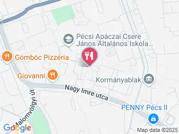 Mandragóra Pécs a térképen