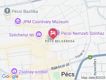 Marilyn City Center Apartman Pécs a térképen