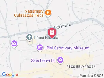 Mecseki Bányászati Múzeum Pécs a térképen