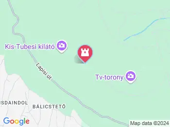 Mecseki Parkerdő Pécs a térképen