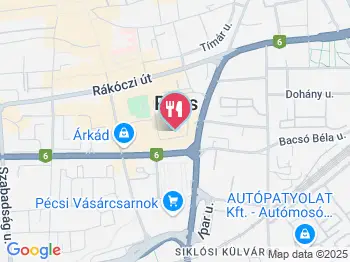 Mischler Cukrászda & Bisztró Pécs a térképen