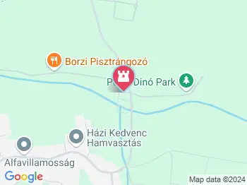 Muszung-malom Pécs a térképen