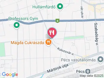 Művész Presszó Pécs a térképen