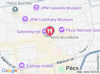 Nana Bistro & Bar Pécs a térképen