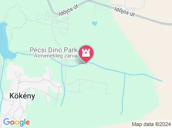 Pécsi Dínó Park Pécs a térképen