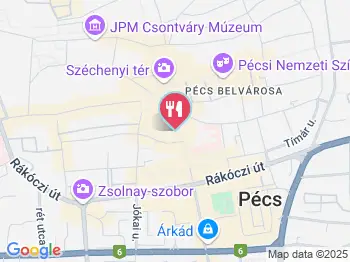 Pécsi Kávé Coffee & More Pécs a térképen
