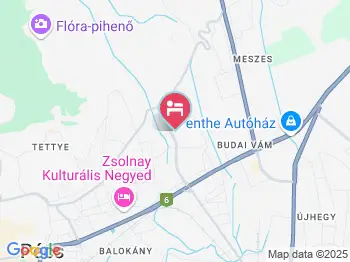 Pécsi Magánszállás Pécs a térképen