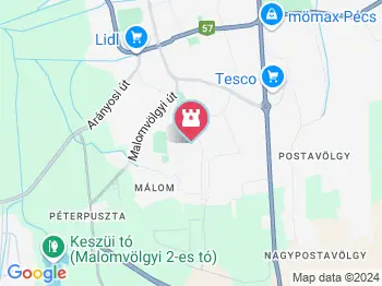 Pécsi Rózsadomb Pécs a térképen