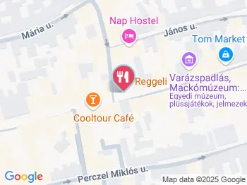 Reggeli Pécs a térképen