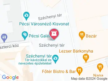 Szentháromság-szobor Pécs a térképen