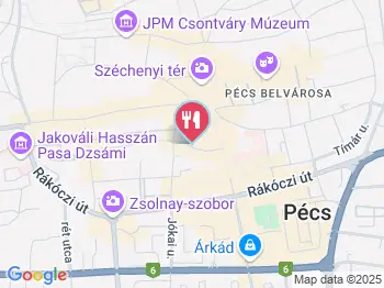 Tex Mex Mexikói Étterem Pécs a térképen