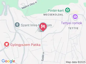 Tulipán Panoráma Apartman Pécs a térképen