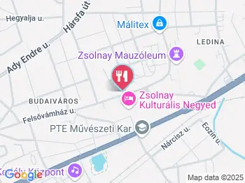 V.I.P. Söröző Pécs a térképen