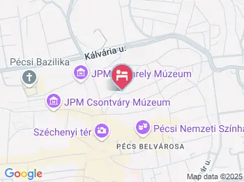 Vendégház a Három Szivarhoz Pécs a térképen