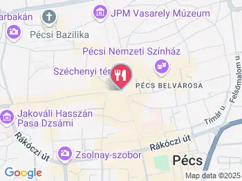 Virág Cukrászda & Kávézó Pécs a térképen