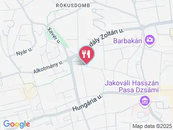 Xavér Söröző & Gyorsétterem Pécs a térképen