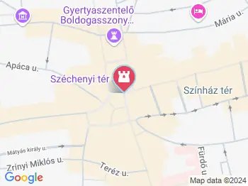 Zsolnay Fényfesztivál Pécs a térképen