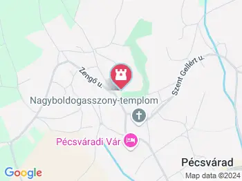 Samu Géza Múzeum Pécsvárad a térképen