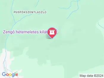 Zengő-kilátó Pécsvárad a térképen