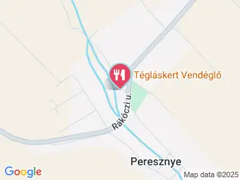Tégláskert Vendéglő Peresznye a térképen