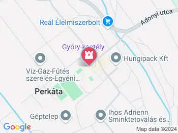 Győry-kastély Perkáta a térképen