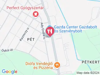 Class Trigo Pékség Pétfürdő a térképen