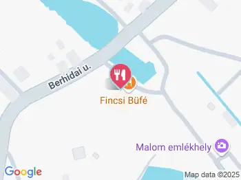 Fincsi büfé Pétfürdő a térképen
