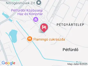 Pe-Ki Apartman Pétfürdő a térképen