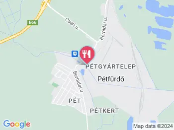 Szabadtéri Büfé Pétfürdő a térképen