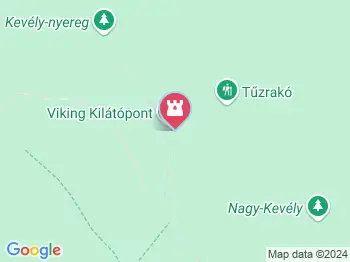 Kevély-hegyi kőfülke Pilisborosjenő a térképen