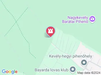 Kevélyhegyi tanösvény Pilisborosjenő a térképen