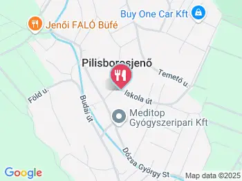 Kis-Kevély Söröző Pilisborosjenő a térképen