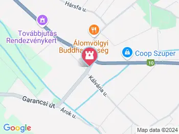 Piliscsabai Római Katolikus templom Piliscsaba a térképen