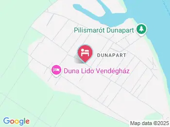 Lánchidi Vendégház Pilismarót a térképen