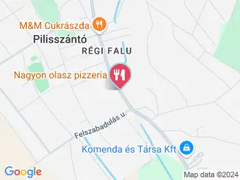 Nagyon Olasz Pizzeria Pilisszántó a térképen