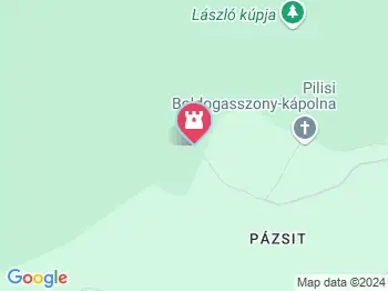 Pilis Kapuja Pilisszántó a térképen